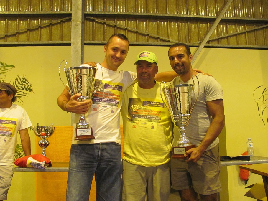 Rober Bellon avec les vainqueurs Rober Bellon avec les vainqueurs
