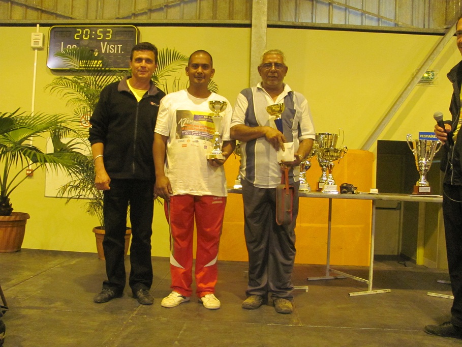 Abdoul Moussajee/Shamad Mohadir finalistes de la consolante Abdoul Moussajee/Shamad Mohadir finalistes de la consolante