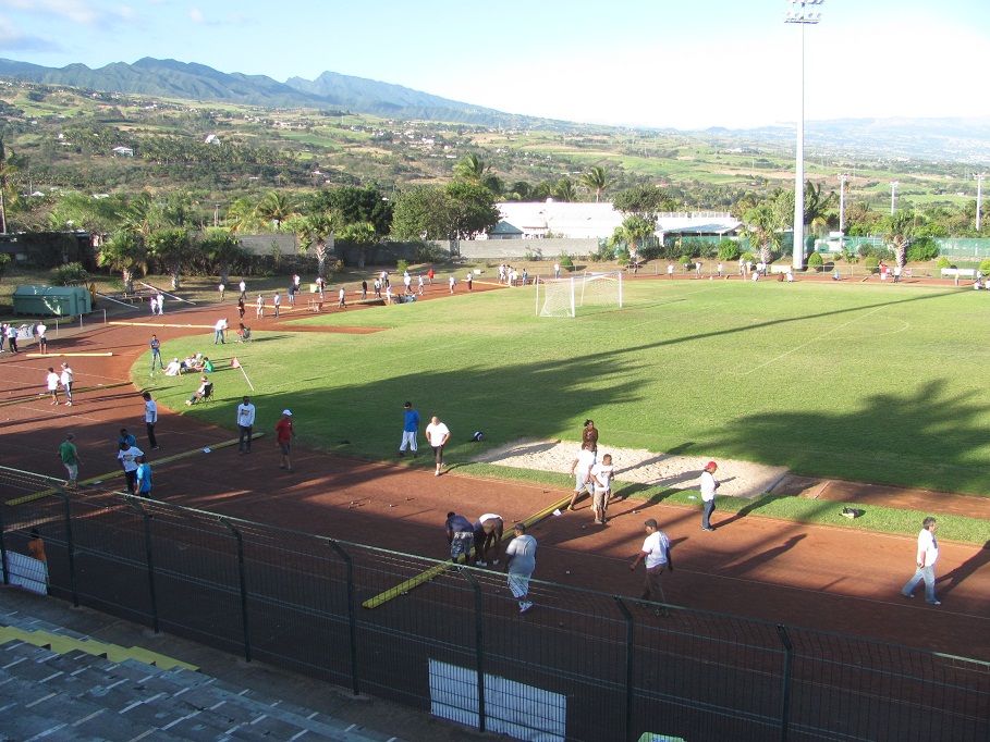 Les parties sur le stade Les parties sur le stade
