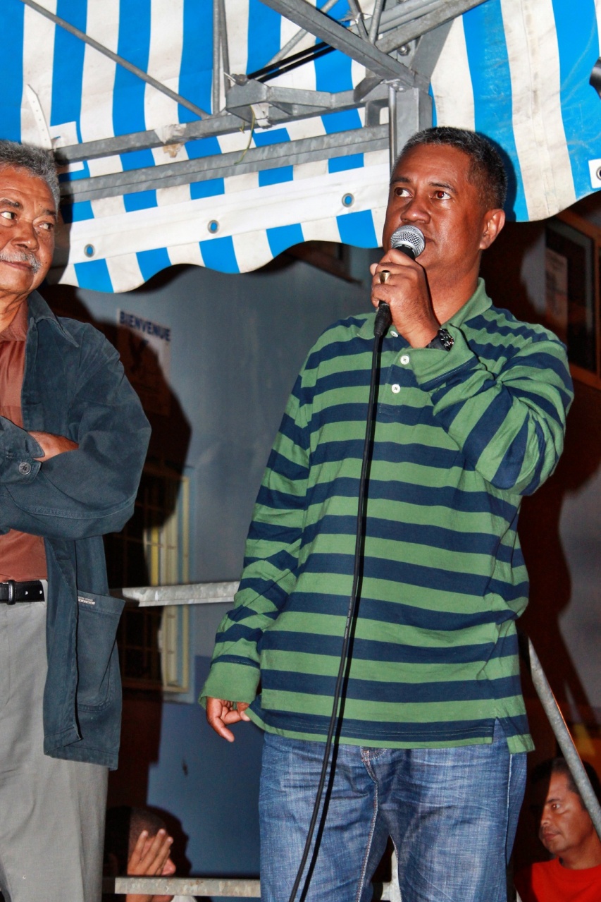 Hugue, chef de la délégation malgache Hugue, chef de la délégation malgache