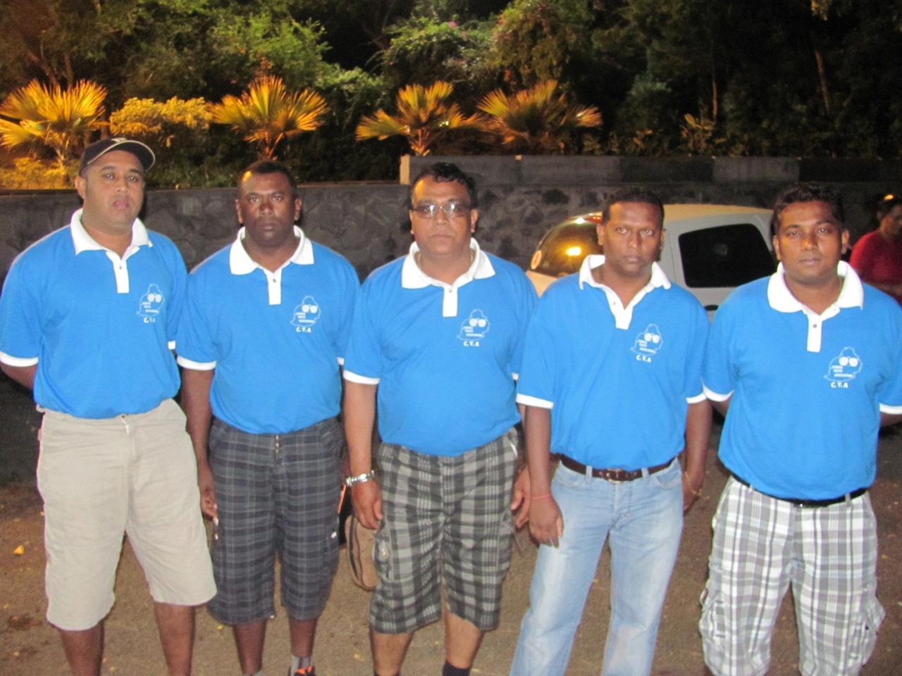 Arrivée de la délégation mauricienne Arrivée de la délégation mauricienne