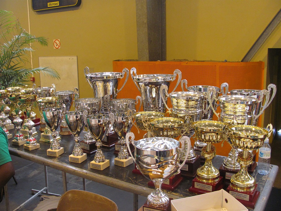 La table des récompenses La table des récompenses