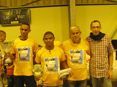 L'équipe de Mayotte vainqueur du concours B