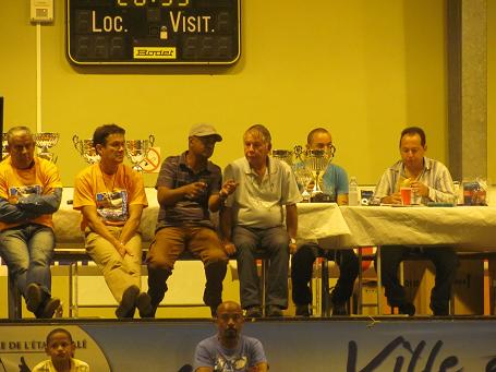 Les spectateurs côté podium