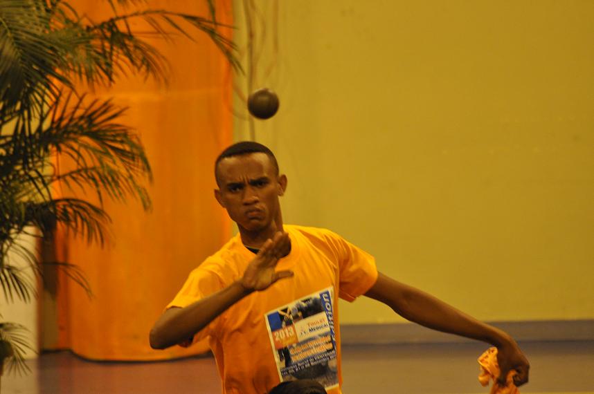 l'équipe de Mayotte à l'échauffement l'équipe de Mayotte à l'échauffement