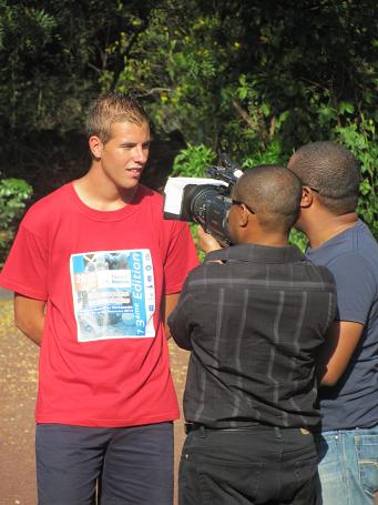 Interview télé de Dylan Rocher Interview télé de Dylan Rocher