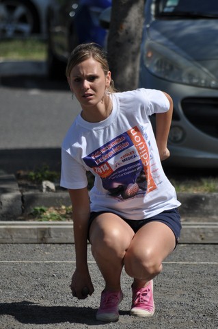 Début du concours féminin avec Lucie Rousseau Début du concours féminin avec Lucie Rousseau