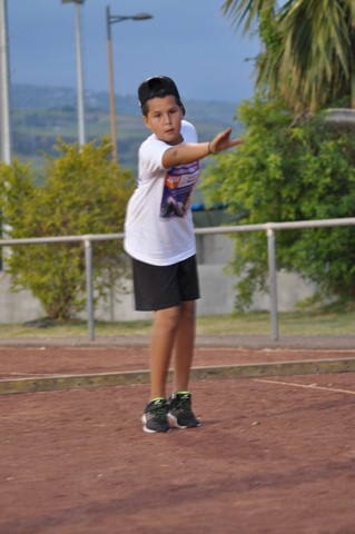 Maël au tir Maël au tir