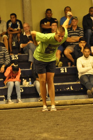 Dylan Rocher au tir Dylan Rocher au tir