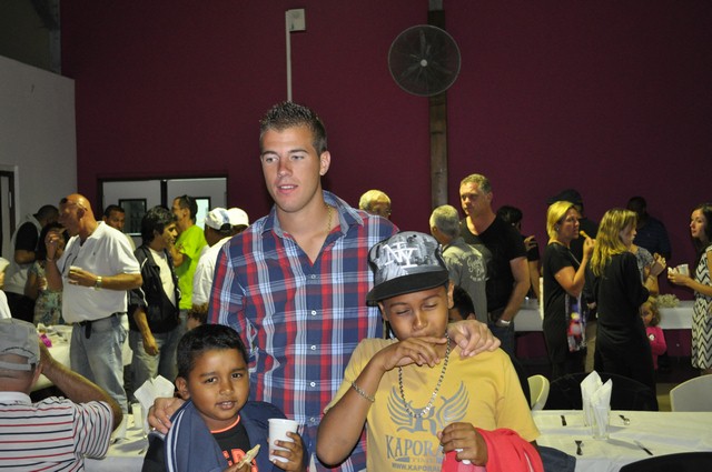 Dylan Rocher et les jeunes pousses du club Dylan Rocher et les jeunes pousses du club