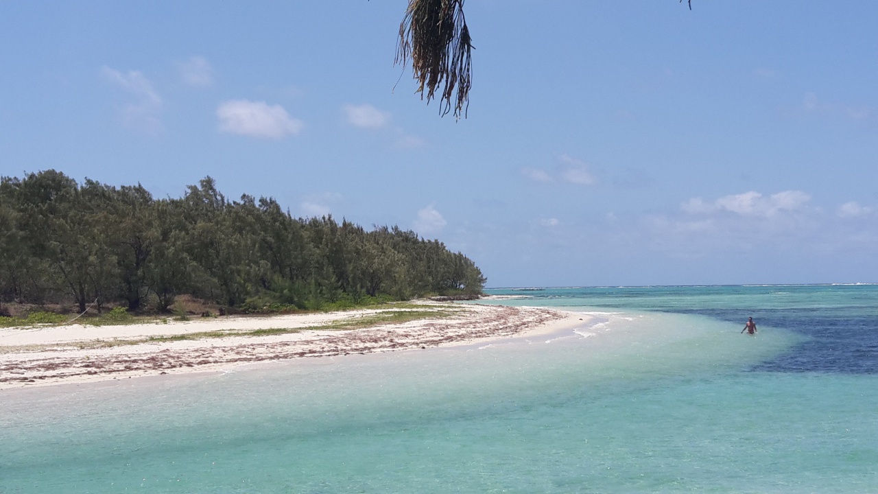 Un lagon magnifique. Un lagon magnifique.