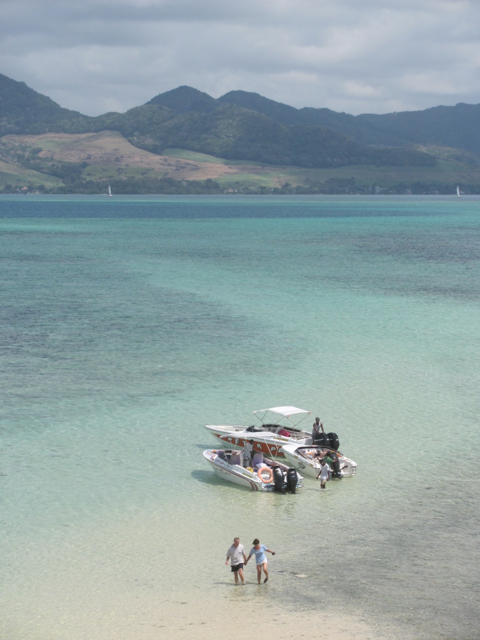 Vue magnifique depuis l'île. Vue magnifique depuis l'île.