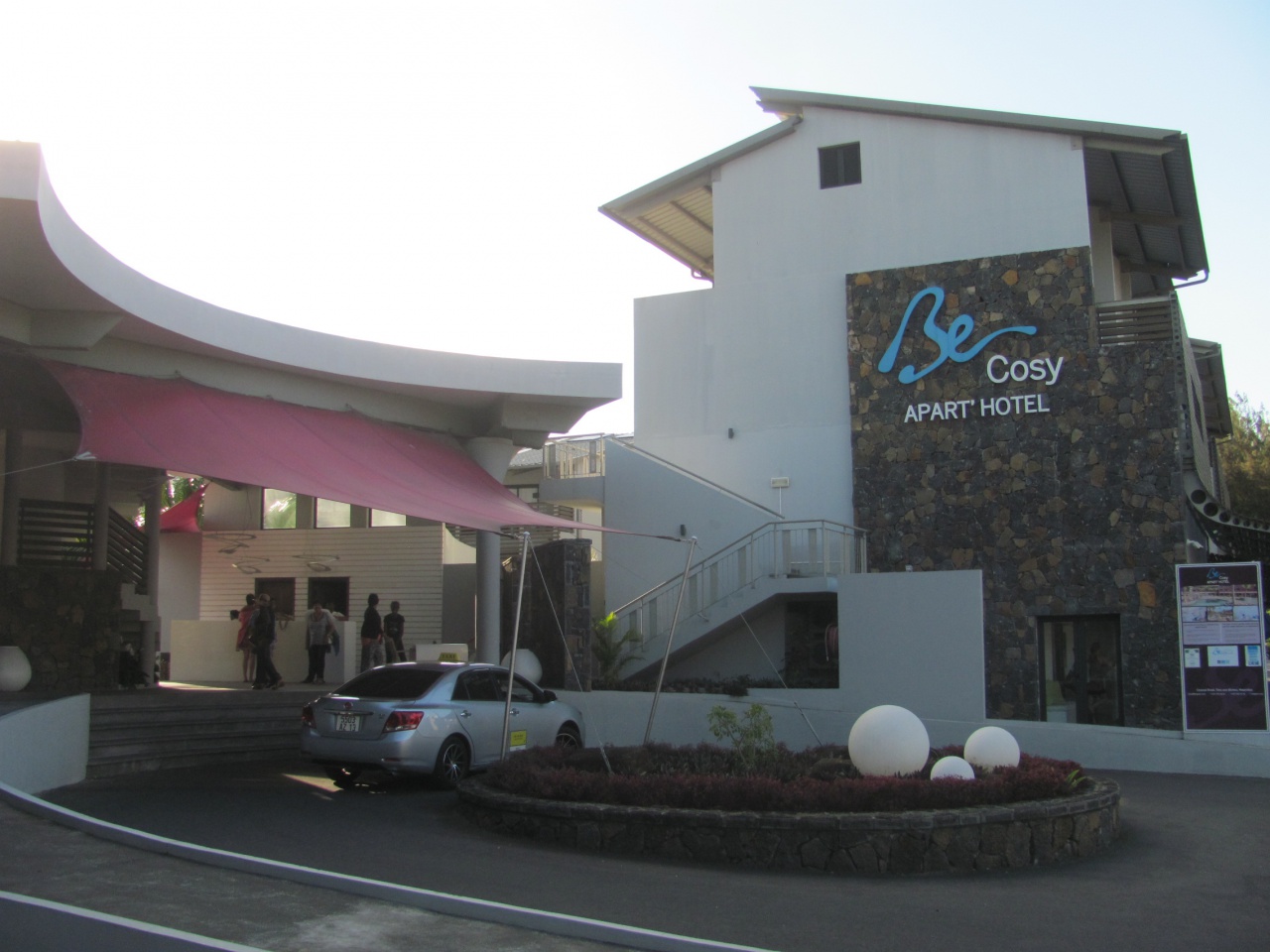 Arrivée à l'hôtel Be Cosy Arrivée à l'hôtel Be Cosy