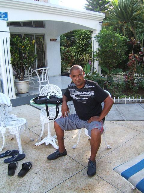Maurice en pleine pause photo, trop beau!