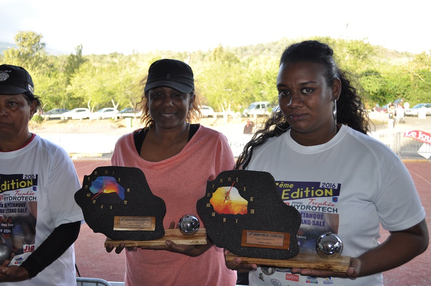 Les finalistes dames Les finalistes dames