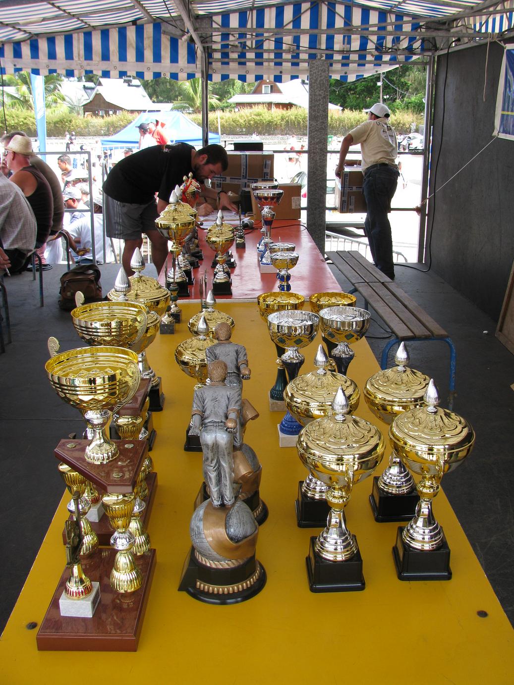 La table des trophées