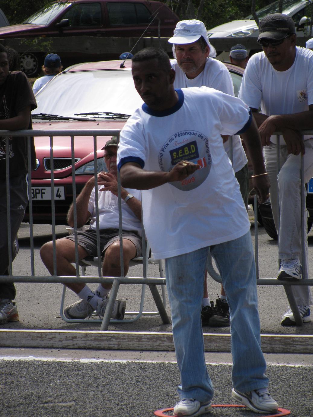 Fabrice Calimoutou au tir