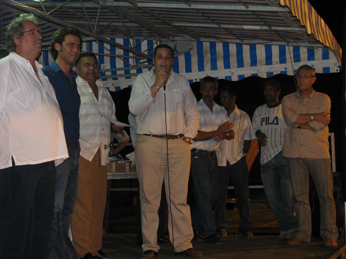 Discours de M. Hoarau président du comité de la pétanque réunionnaise Discours de M. Hoarau président du comité de la pétanque réunionnaise