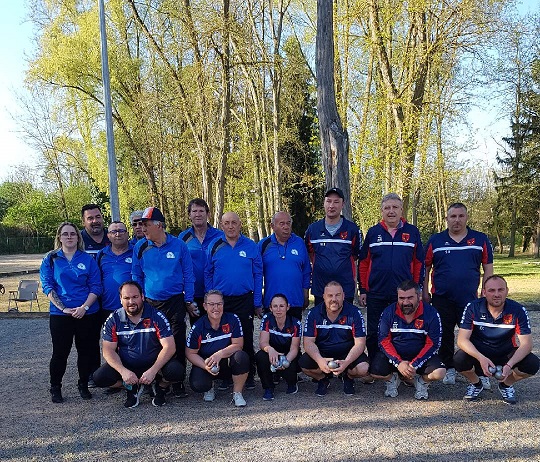 Coupe de France 2019 : Orval contre USF Pétanque . Coupe de France 2019 : Orval contre USF Pétanque .