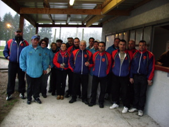 USF Pétanque contre HERRY : 19 à 2 en faveur des florentais.