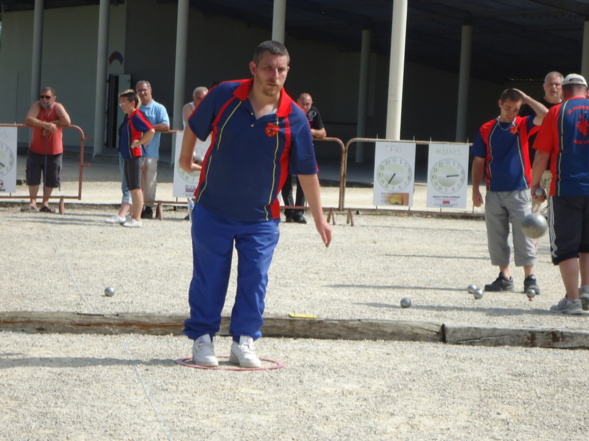 Très bon comportement au championnat tête à tête de Sebastien RECEVEUR qui s'incline en 1/2 Finale contre le futur champion.