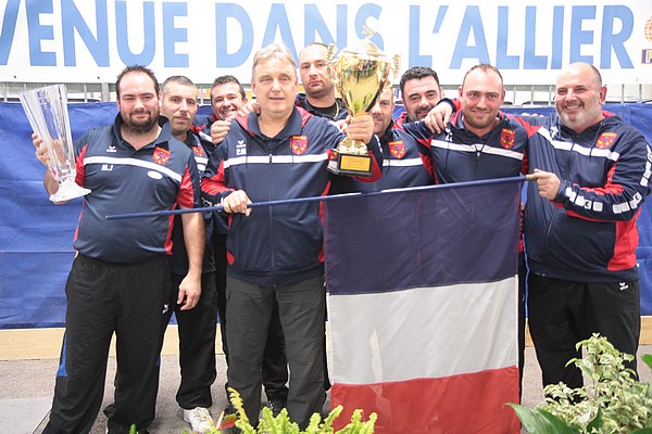 L' USF Pétanque : CHAMPIONNE DE FRANCE 2016.