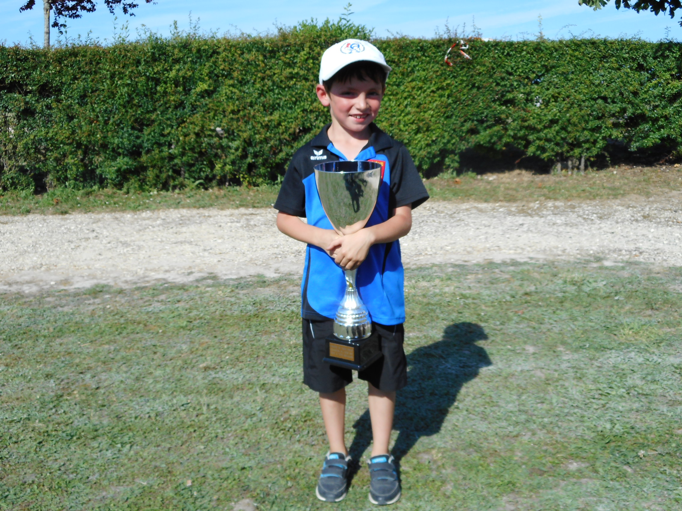 Sacha JACQUET Champion 2017 TàT et TRIPL Benjamin.