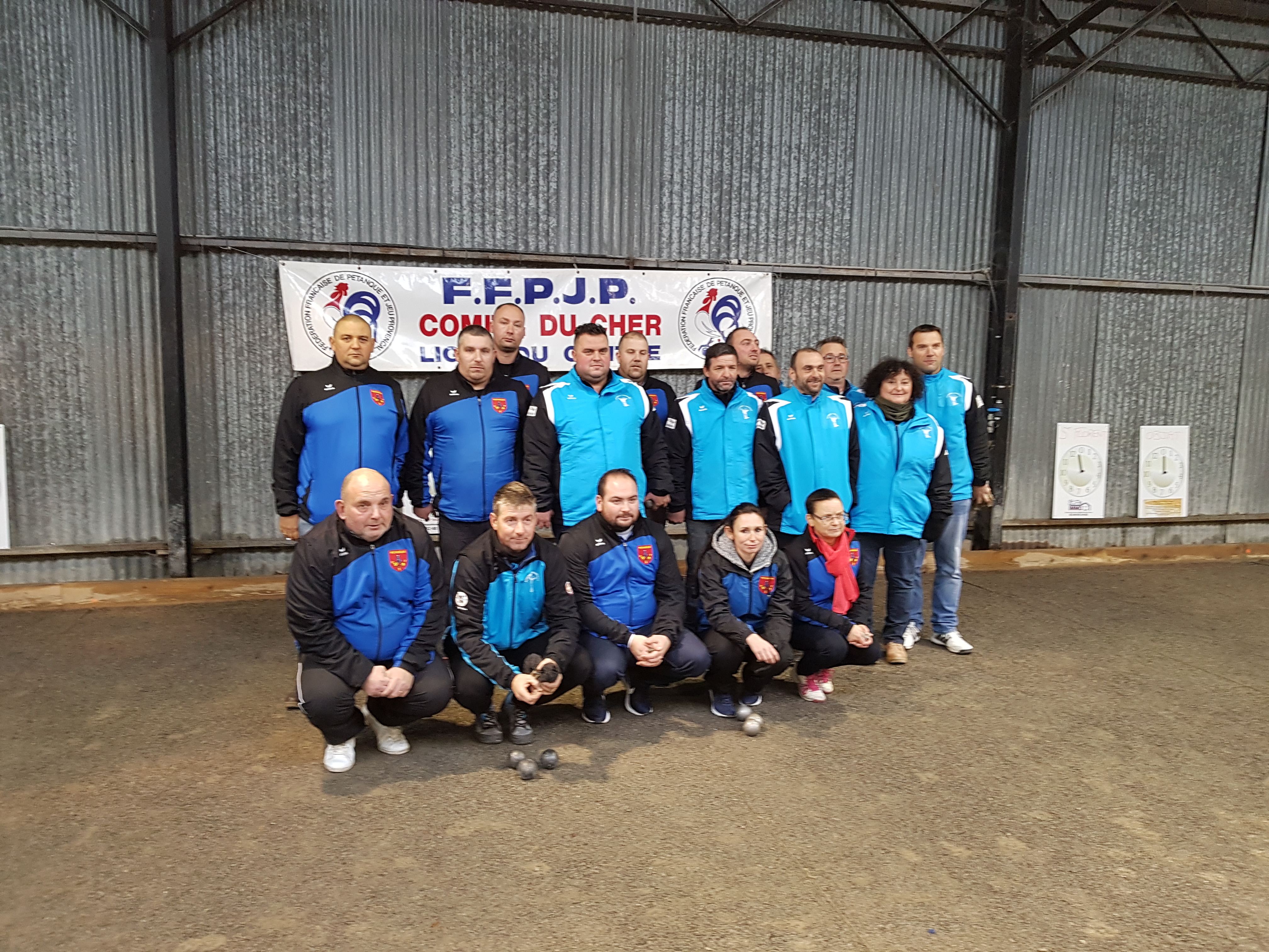 1/64 de Coupe de France entre USF Pétanque et OBJAT .