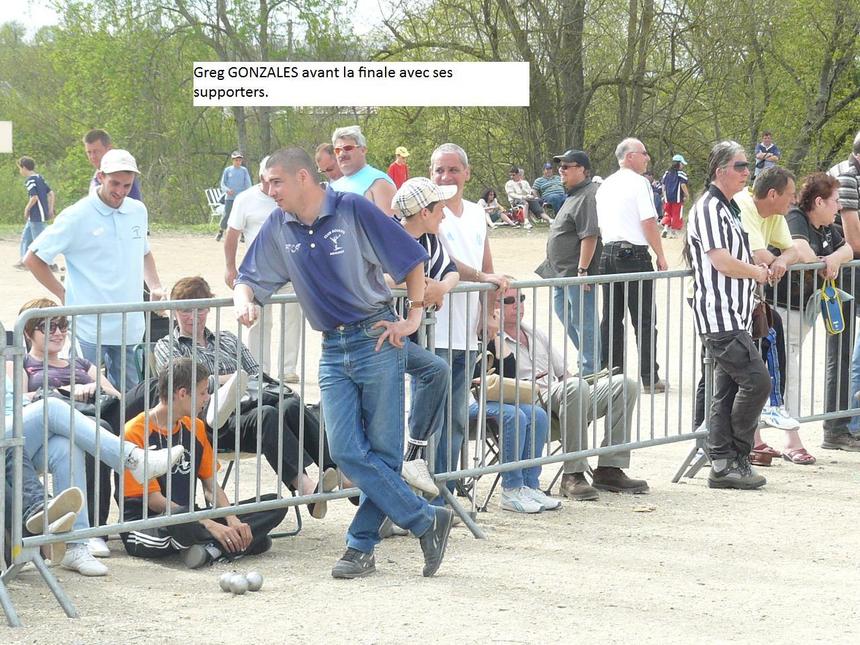 SUITE CHAMPIONNAT DU CHER  TETE A TETE 25 AVRIL 2010.