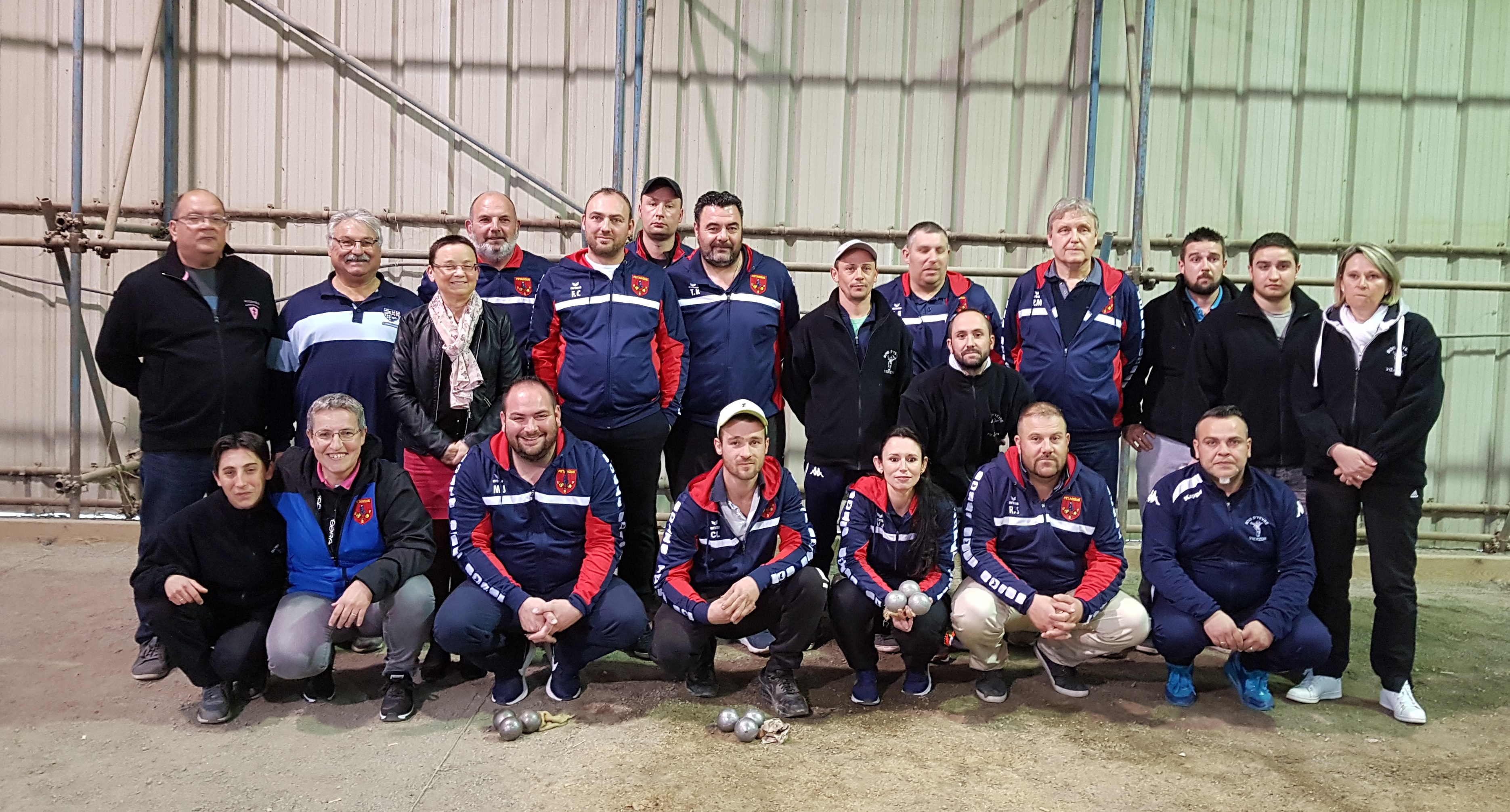 USF Pétanque contre Bois d'Yèvre VIERZON le 14/04/2018.