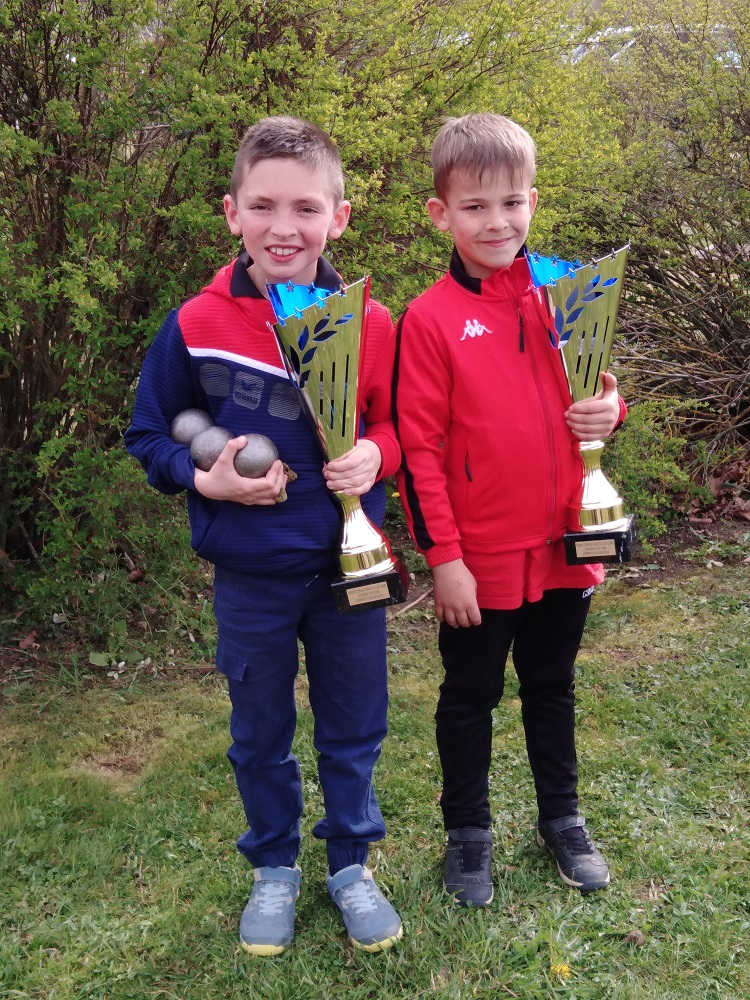 Sacha JACQUET et Soan STEPHAN Champion minimes 2019