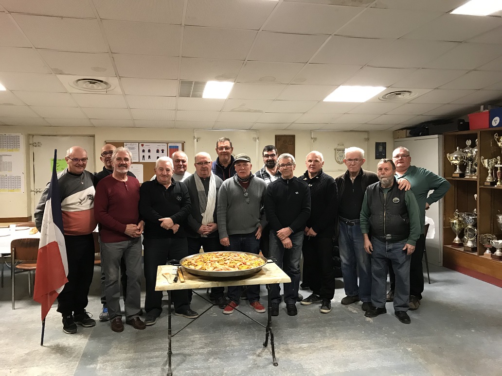 Journée de préparation de nos vétérans avant d'attaquer le chpt des clubs vétéran.