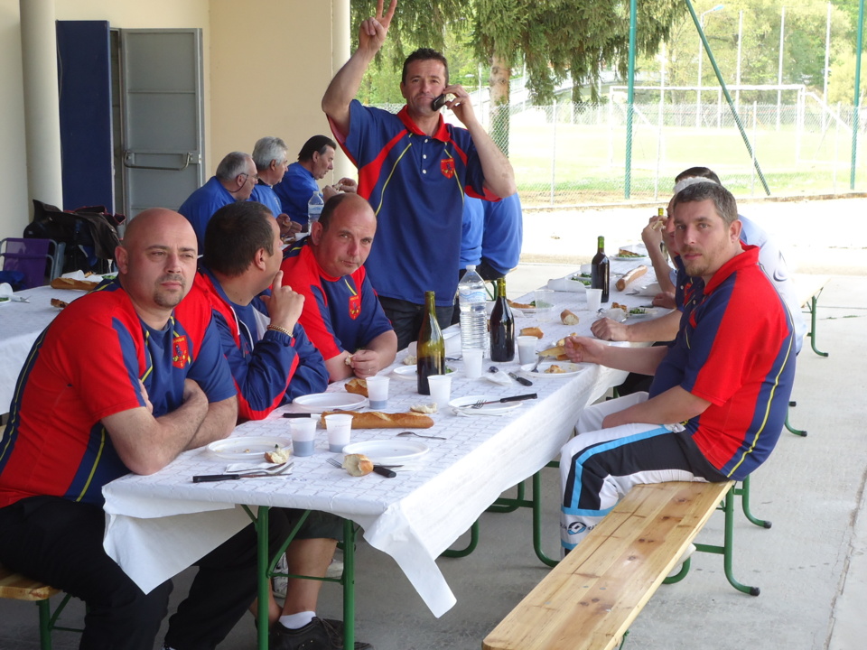 L 'usf Pétanque remercie tous les participants à cette journée de chpt .