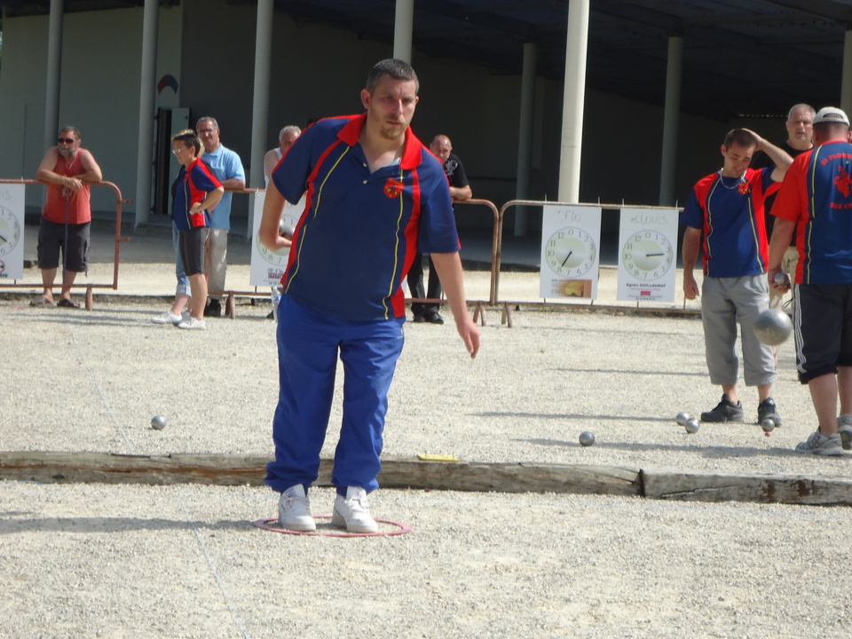 Très bon comportement au championnat tête à tête de Sebastien RECEVEUR qui s'incline en 1/2 Finale contre le futur champion.