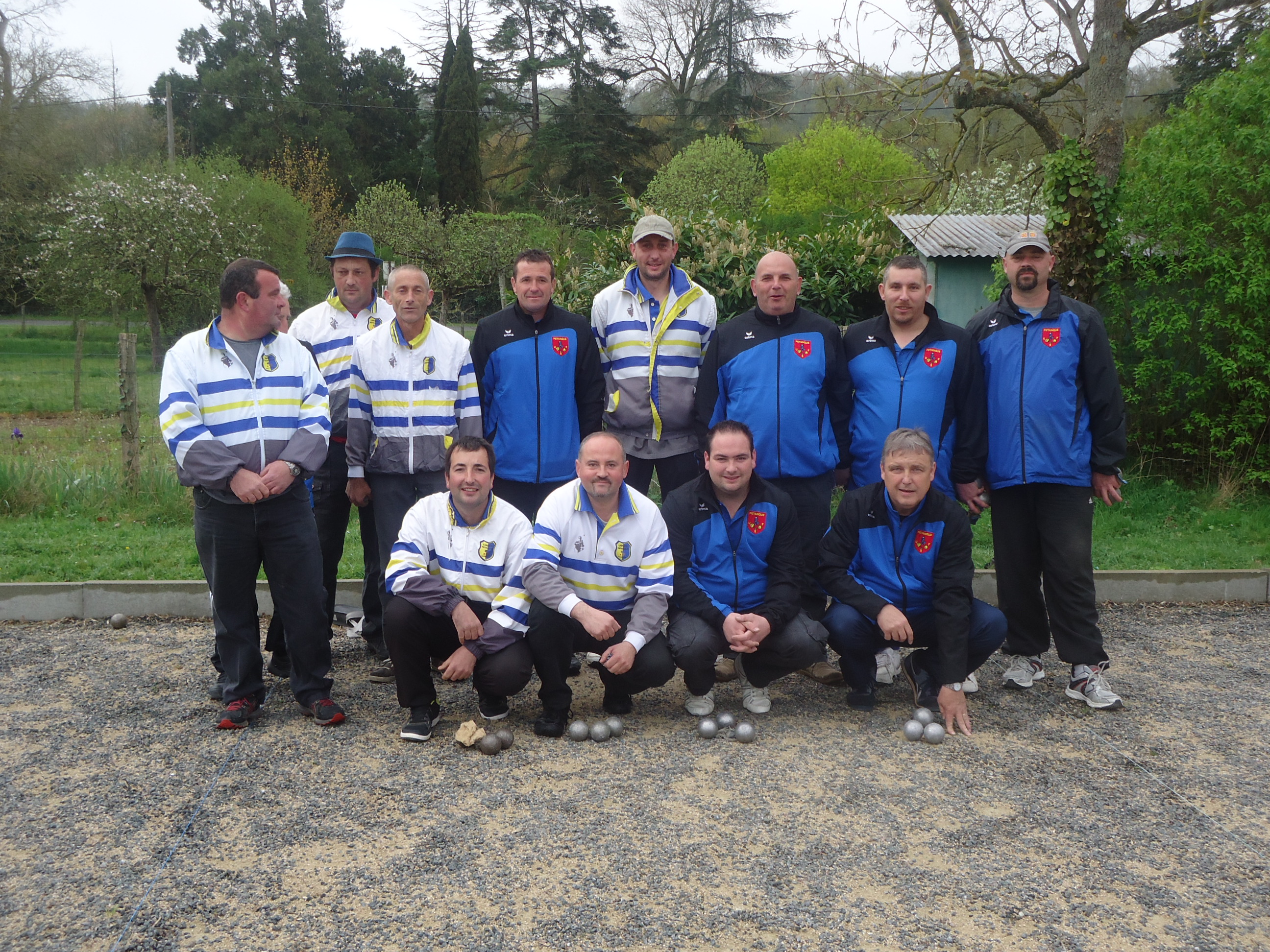 USF Pétanque contre Ligueuil département 37.