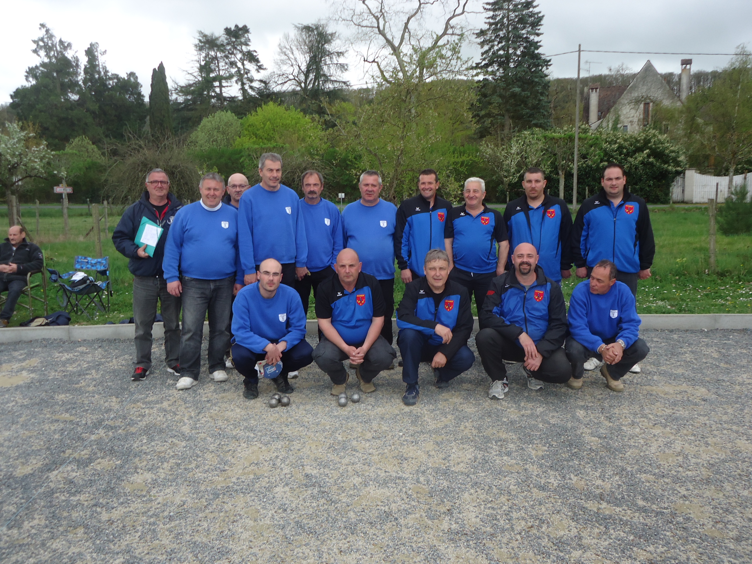 USF Pétanque contre VILLEBAROU département 41.