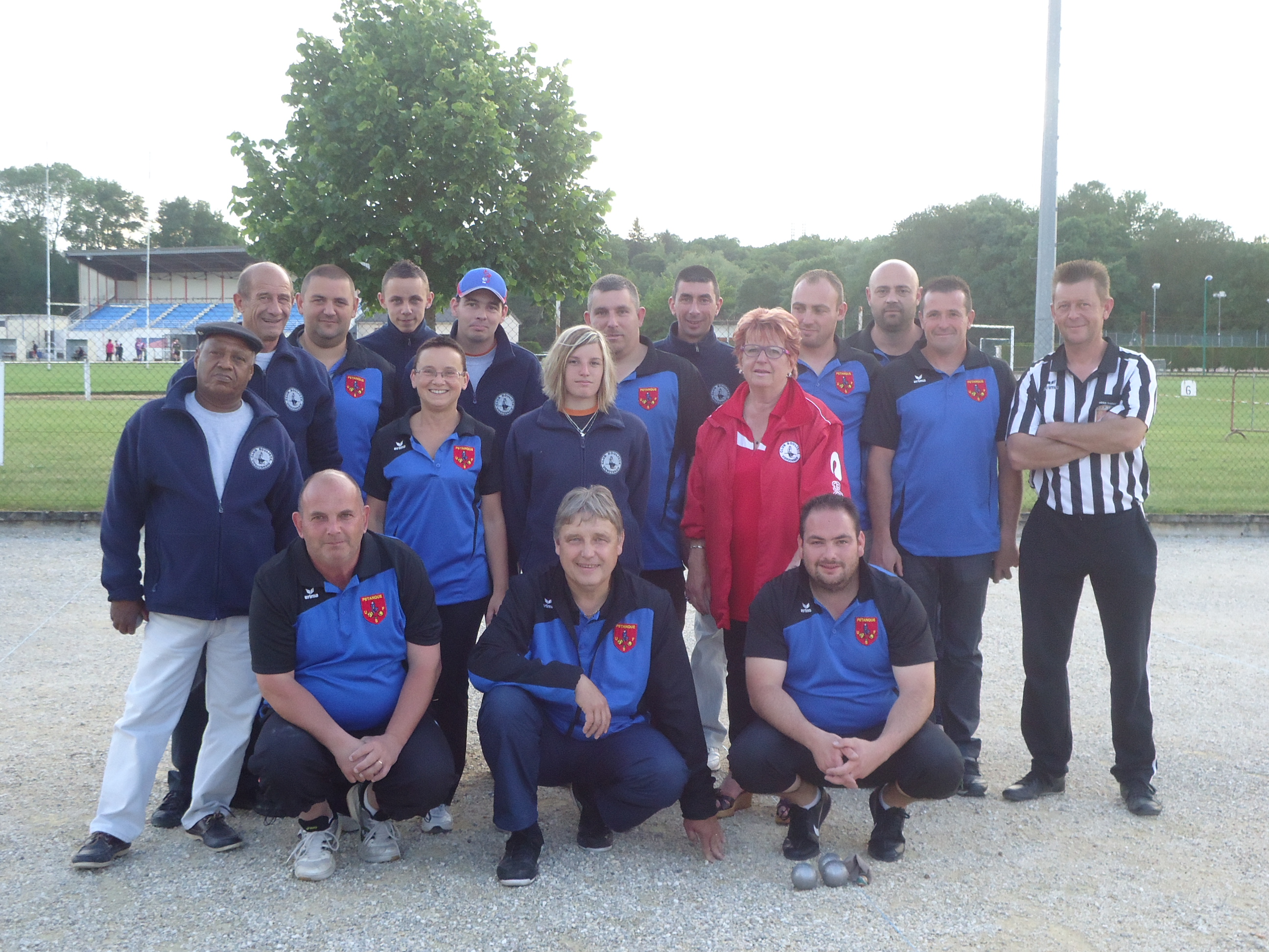 L'USF Pétanque prêt pour une nouvelle aventure.