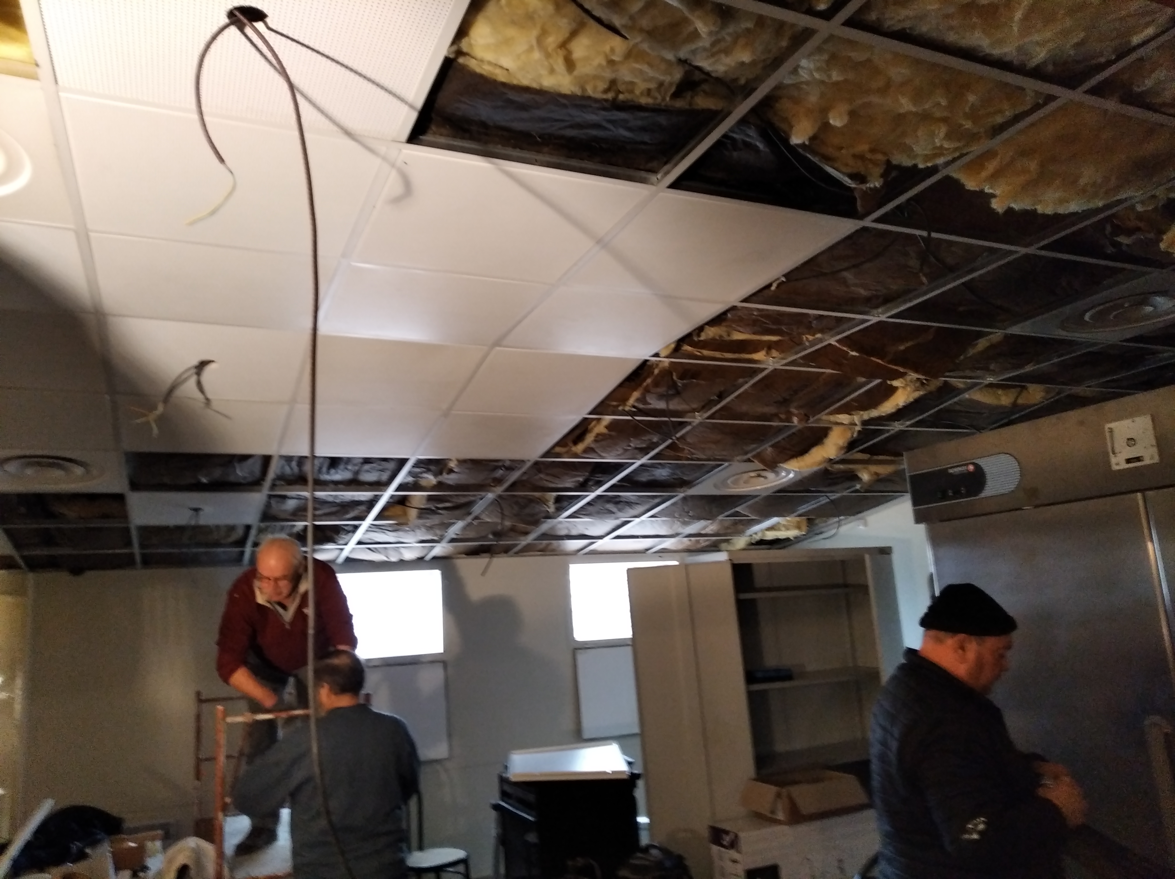 Notre président et notre Vice Président en plein effort Notre président et notre Vice Président en plein effort