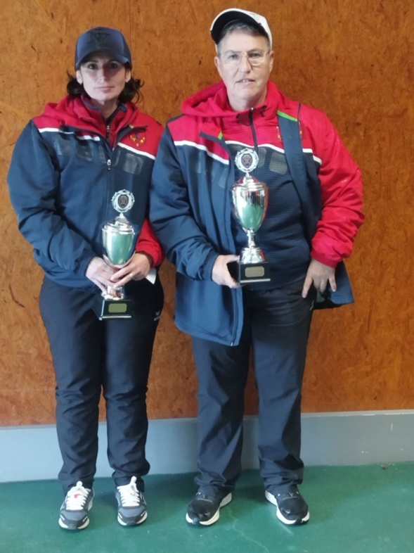 Vanessa et Nadia 1/2 Finaliste au chpt du Cher doublettes 2023.