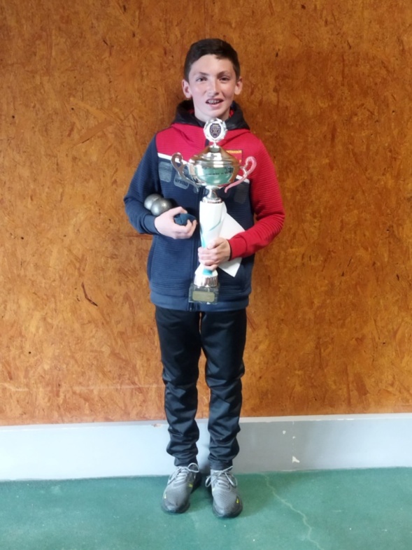 Sacha JACQUET champion individuel Cadet 2023.