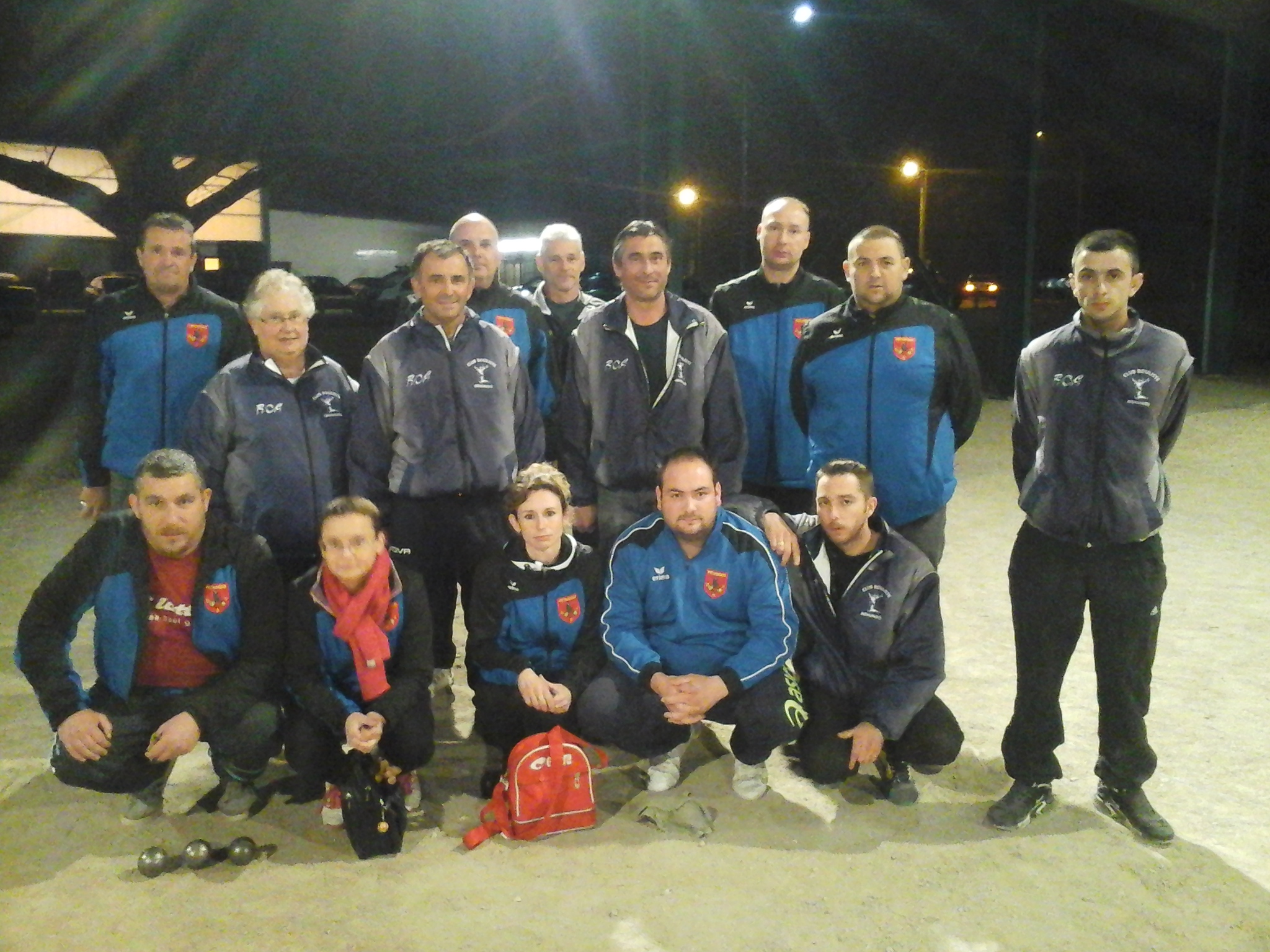 Coupe de france : USF Pétanque bat CB Mehunois : 16 à 10.