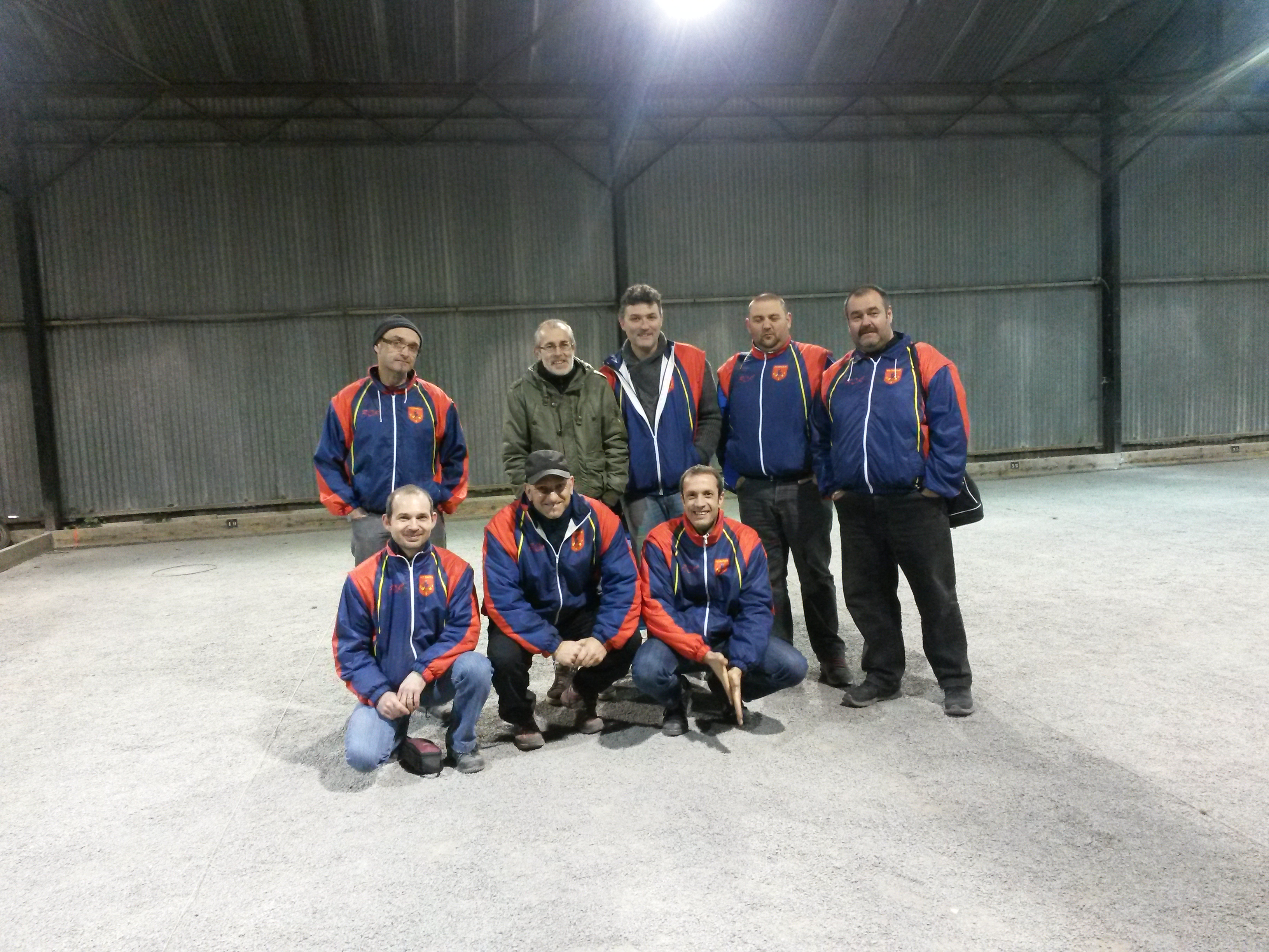 L'USF Pétanque en première division.