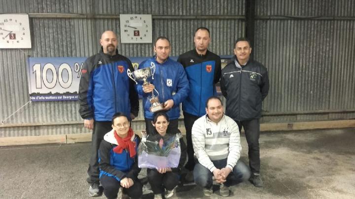 Vainqueur et finaliste du challenge TORRES Fernand au MOULON. ( Micka c'est encore Vanessa qui a gagné ?