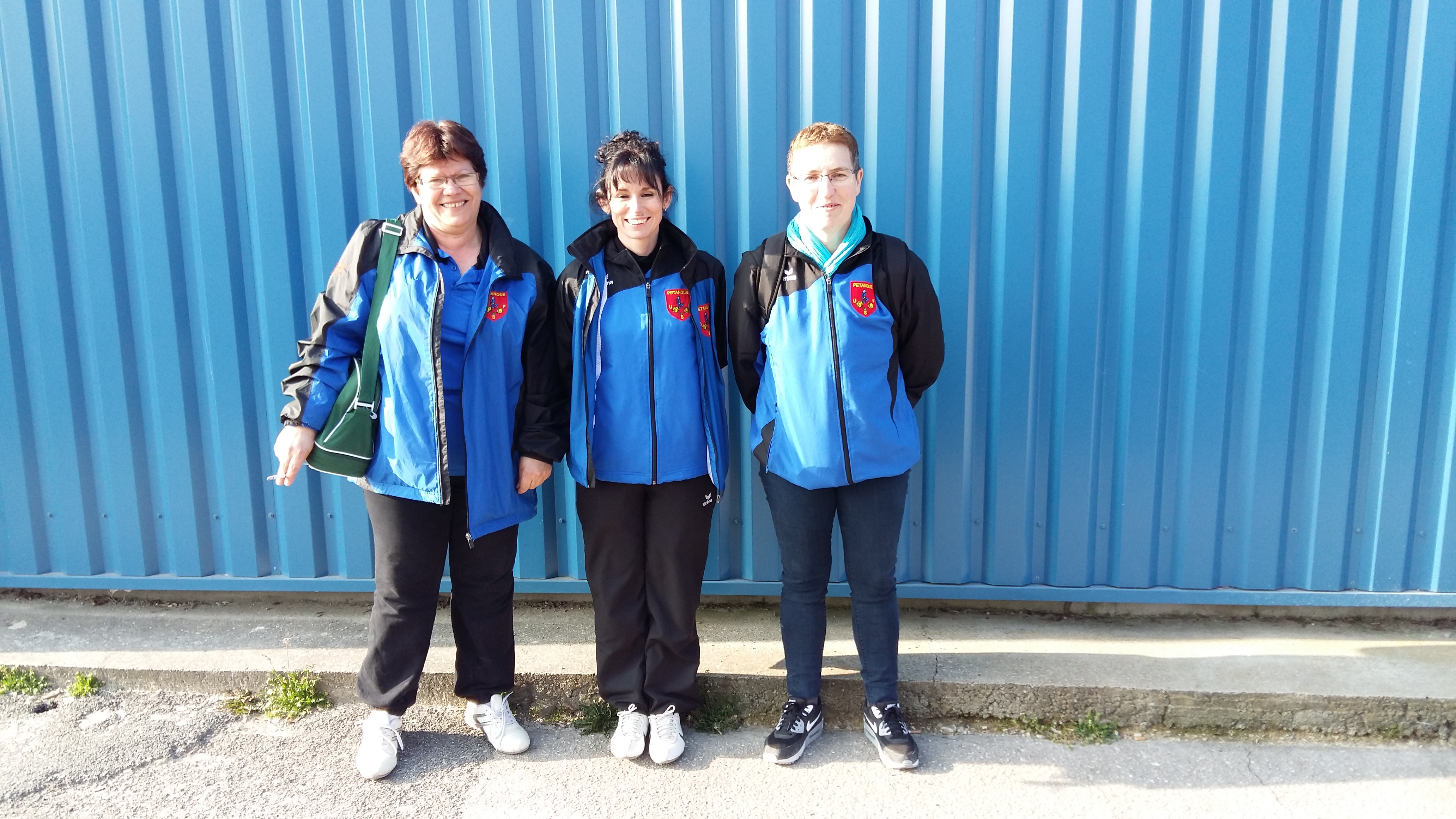 Josiane - Vanessa - Nadia qualifiée pour LUCE. Josiane - Vanessa - Nadia qualifiée pour LUCE.