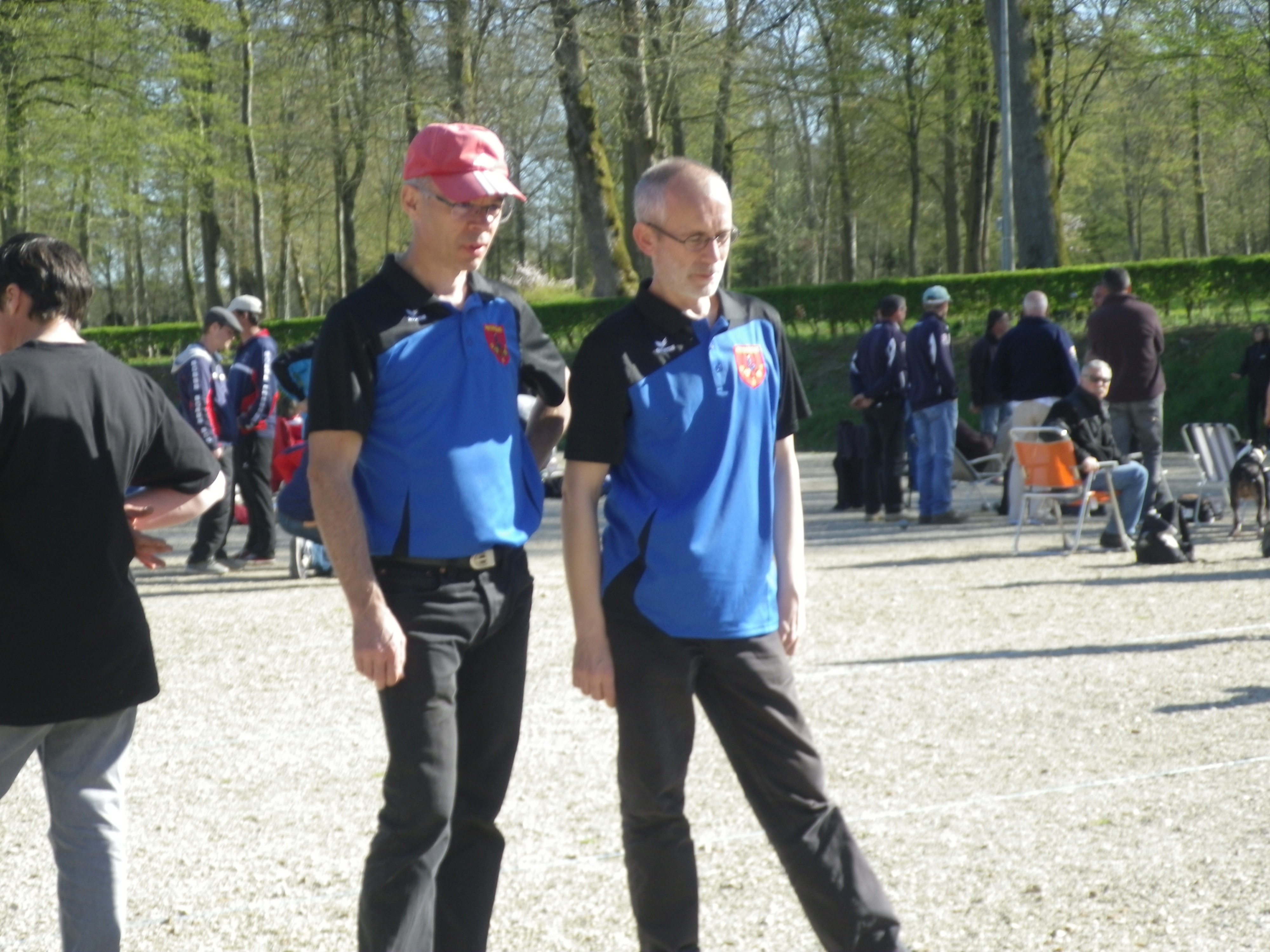 Denis PAUDECERF  nouveau florentais et Laurent VERCHERE à ARGENT ce dimanche.