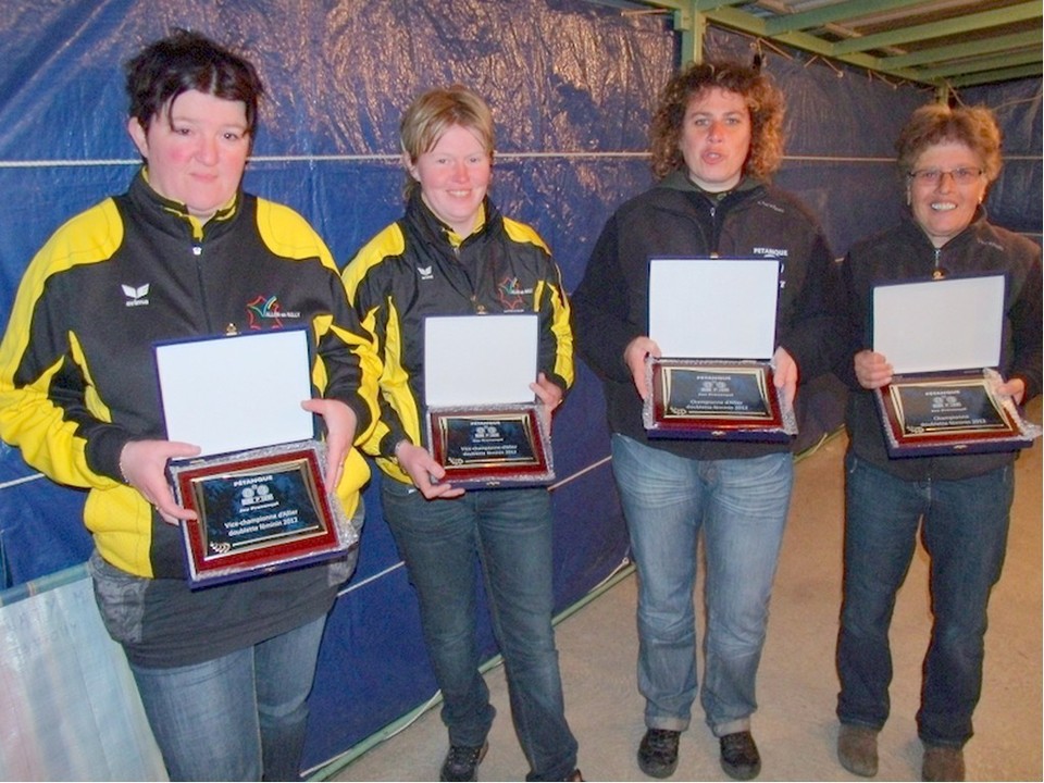 Championnat d' allier doublette masculin et féminin à Montmarault le 6 mai 2012
