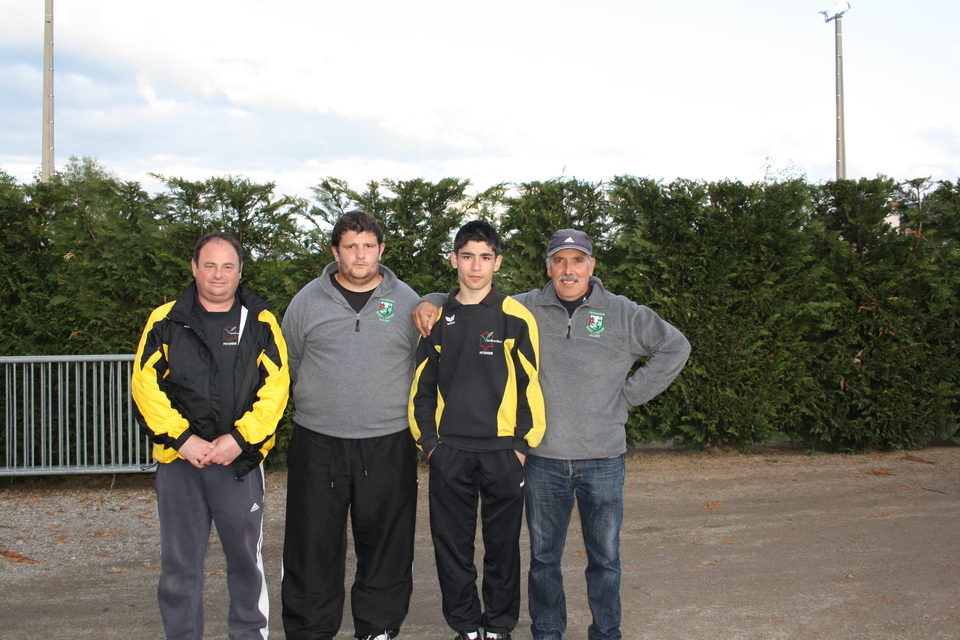 Championnat d' allier doublette masculin et féminin à Montmarault le 6 mai 2012
