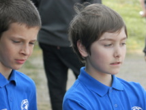 -  les finalistes de la consolante du championnat de l'oise doublette minimes 2014 -