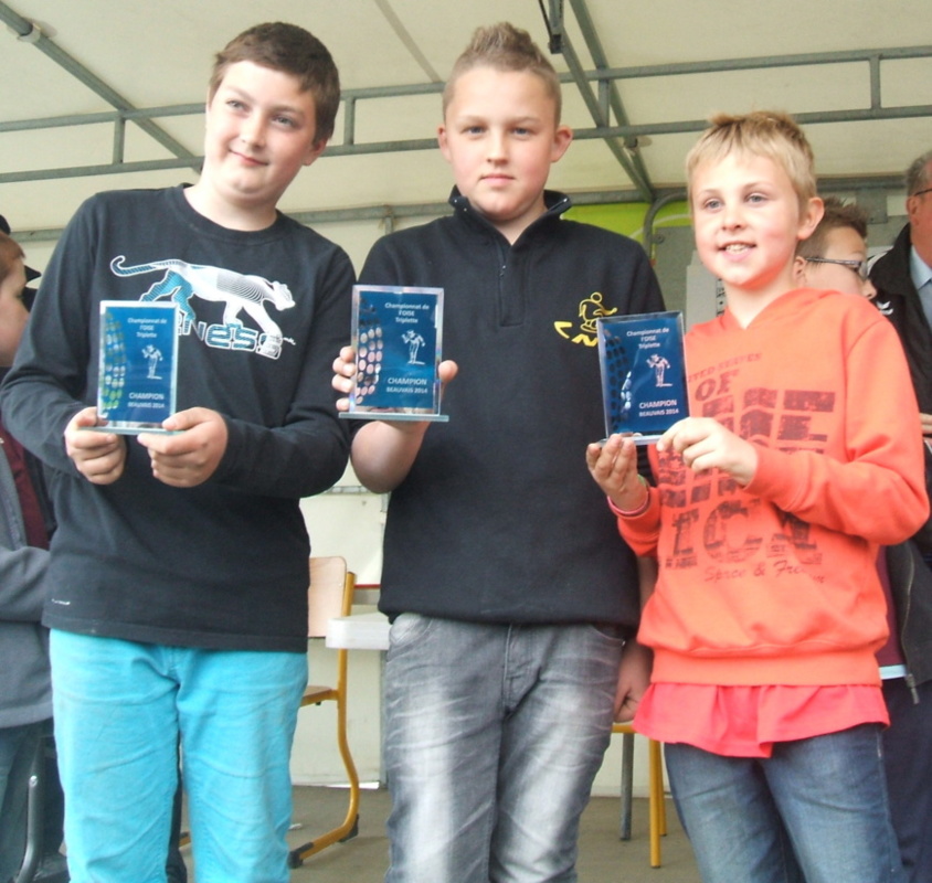 bravo les champions  Anthony /  Quentin /  Gabriel