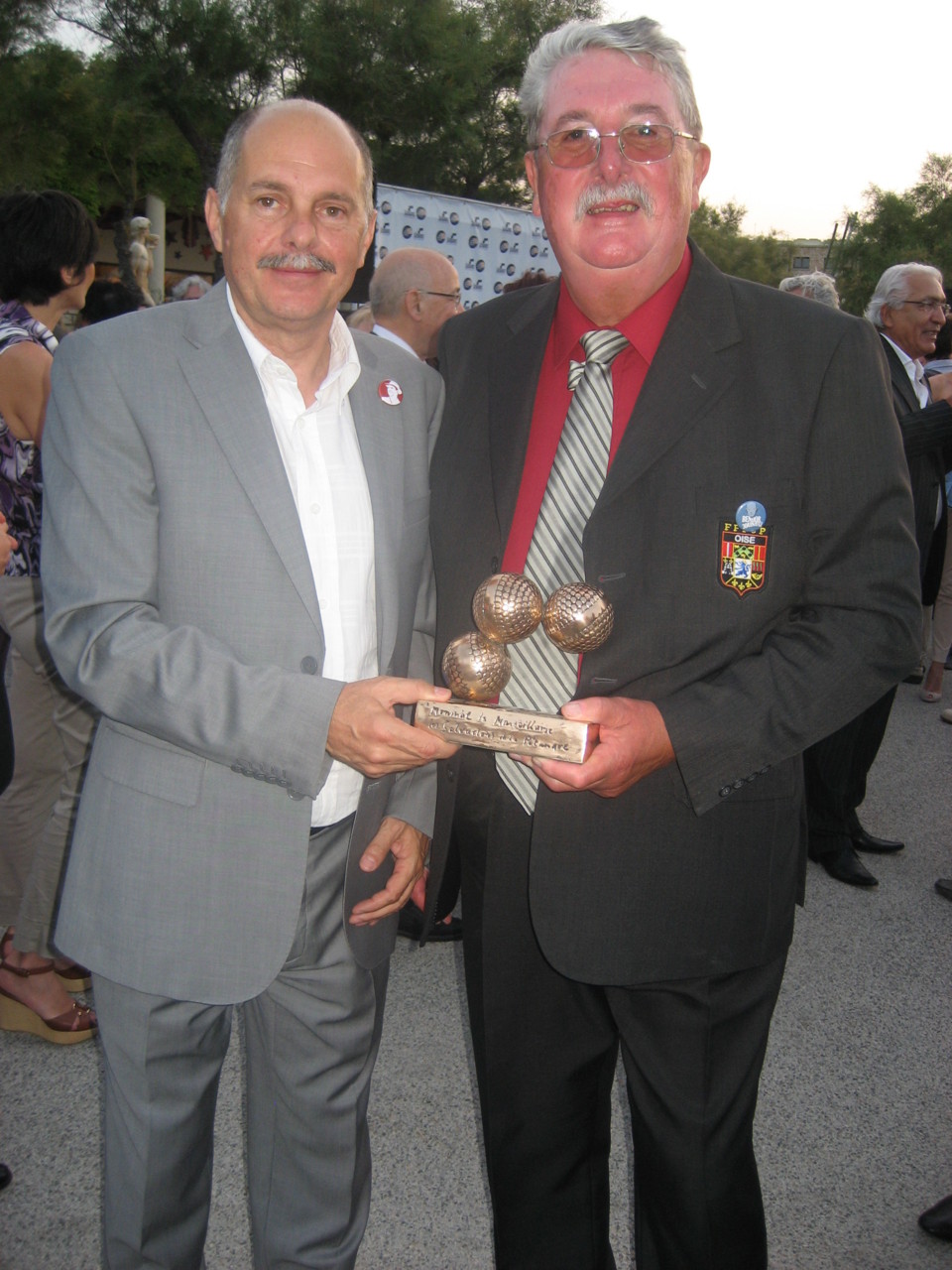 - Le Salvador de la Pétanque 2011 décerné à l'Oise - - Le Salvador de la Pétanque 2011 décerné à l'Oise -